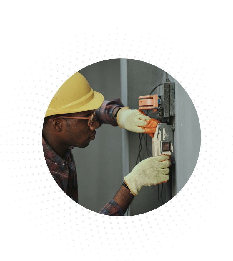 New commercial meter connection